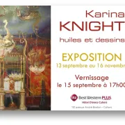 Exposition de Karina Knight à l\'Hôtel Divona