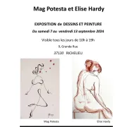 Exposition de Mag Potesta et Elise Hardy