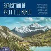 Exposition de palette du monde