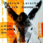 Exposition de Patrick Laroche et Annick Camarata à l\'Art en pente douce