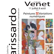 Exposition de peintures et de variations numériques d\'Isabelle Venet