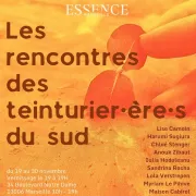 Exposition de teinturières du Sud chez Essence Marseille