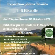 Exposition de Titi Biscotte