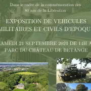 Exposition De Vehicules  Militaires Et Civils D’epoque