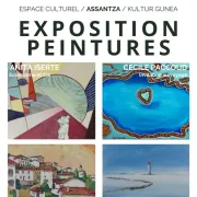 Exposition des peintures de Iserte, Paccoud, Hernandorena et Roy-Misianio