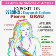 Exposition Dessins Crayons De Couleur - Pierre Grau