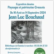 Exposition Dessins Paysages et Patrimoine Creusois