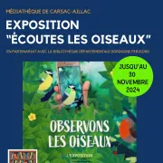 Exposition Écoutes les Oiseaux