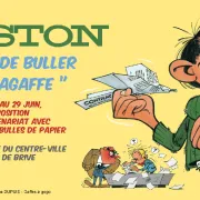 Exposition: Gaston, l\'art de buller avec lagaffe (Médiathèque centre ville)