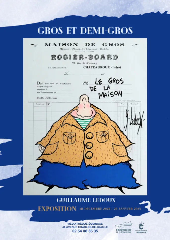 Exposition Gros et demi-gros de Guillaume Ledoux