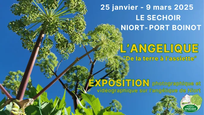 Exposition l'Angélique, de la terre à l'assiette à Port Boinot à Niort