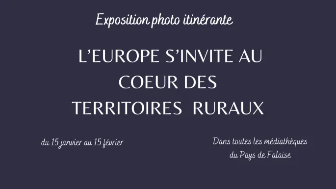 Exposition L'Europe s'invite au coeur des territoires ruraux