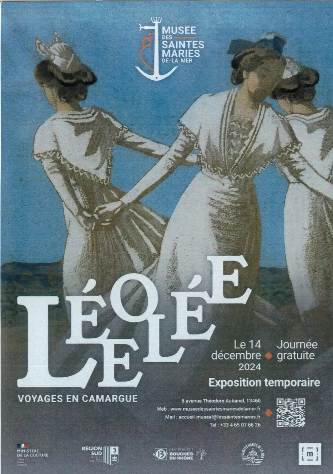 Exposition Léo Lelée, Voyages en Camargue