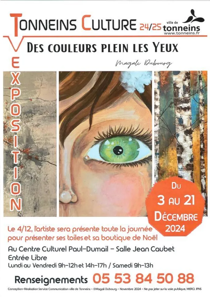 Exposition Magali Dubourg Des couleurs plein les yeux