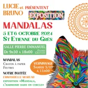 Exposition Mandalas à St. Etienne du Grès