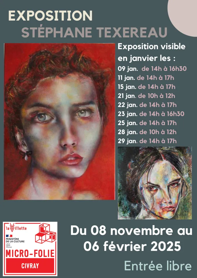 Exposition : Miroirs de l'Âme de Stéphane Texereau