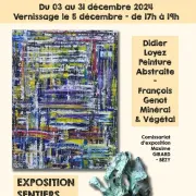 Exposition sentiers urbains aux Giroflées à Figeac