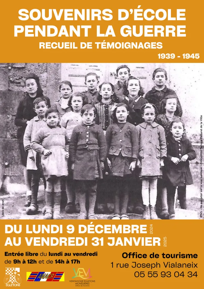 Exposition « Souvenirs d’école »