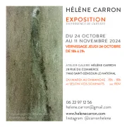 Exposition vernissage / peintures / Atelier-Galerie Hélène Carron