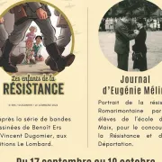 Expositions : Les Enfants De La Résistance Et Le Journal D\'Eugénie Méline