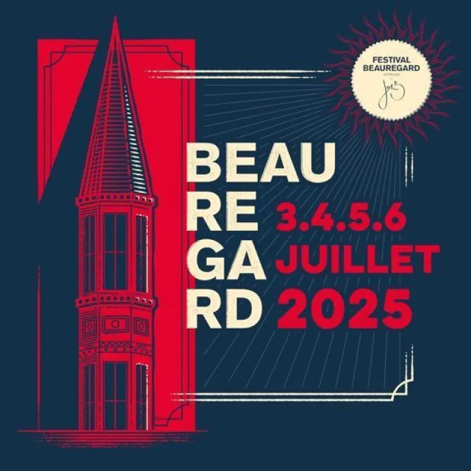 L'affiche du Festival Beauregard 2025