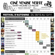 Festival d'automne au cinéma de la Venise Verte - à Saint Hilaire la Palud