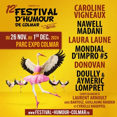 Tout le programme du Festival d'Humour de Colmar 2024