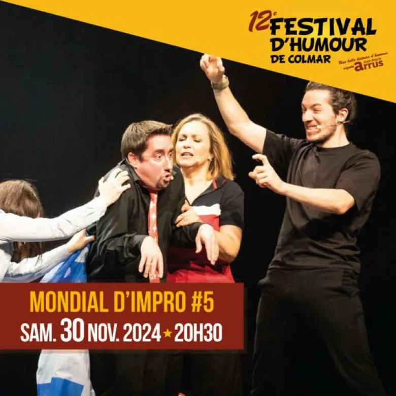 Le mondial de l'impro revient pour une 5e édition