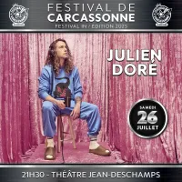 Julien Doré à l'affiche du Festival de Carcassonne 2025 DR