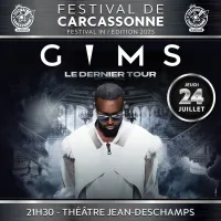 Gims au Festival de Carcassonne 2025 DR