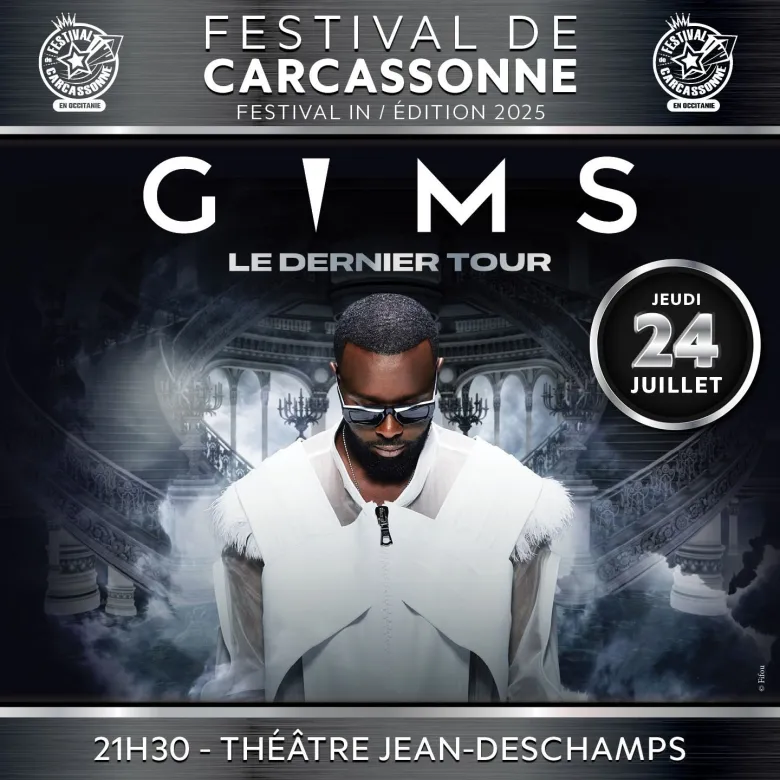 Gims au Festival de Carcassonne 2025