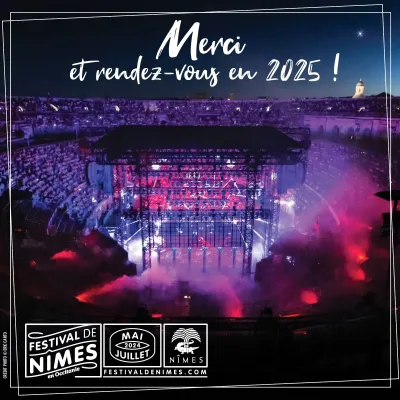 Premières annonces pour le Festival de Nîmes 2025