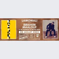 Lamomali et Ibrahim Maalouf au Festival de Nîmes 2025 DR