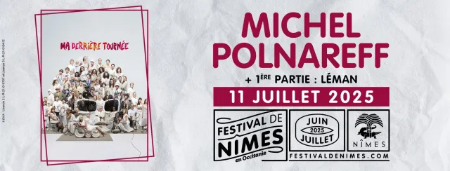 Michel Polnareff au Festival de Nîmes 2025