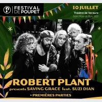 Robert Plant & Saving Grace Feat. Suzi Dian au Festival de Poupet 2025 DR