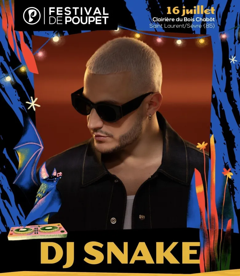 DJ Snake sera au Festival de Poupet 2025