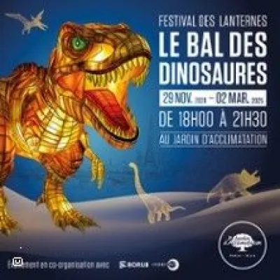 Festival des Lanternes à Paris : Le Bal des Dinosaures