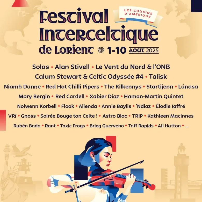 Le programme du Festival Interceltique de Lorient 2025 se dévoile 