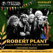 Robert Plant au Festival de Poupet 2025