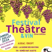 Festival théâtre et vin