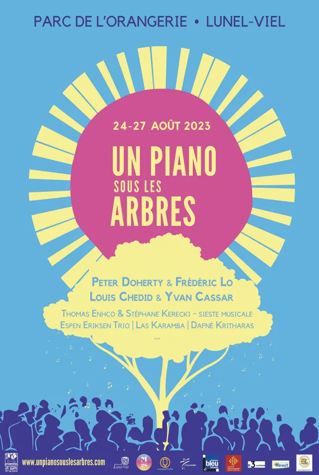 Festival Un piano sous les arbres Lunel-Viel