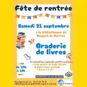 Fête de la rentrée 2024 I Braderie livres jeunesse