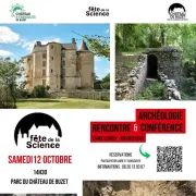 Fête de la Science : Archéologie, rencontre et conférence