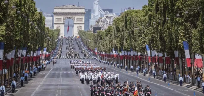 Fête du 14 juillet à Paris 