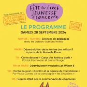 Fête du livre jeunesse à Sancerre