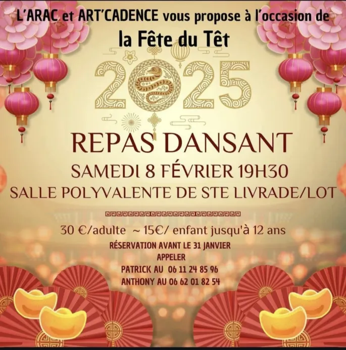 Fête du Têt 2025 SainteLivradesurLot date, horaires, programme, tarifs