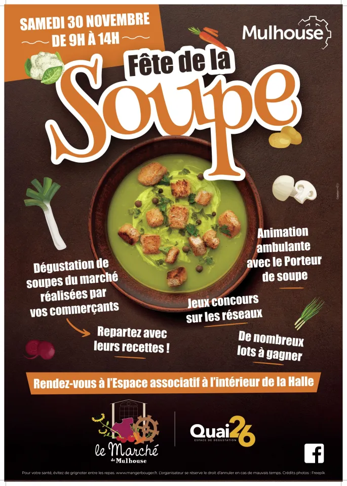 La Fête de la Soupe au Marché à Mulhouse