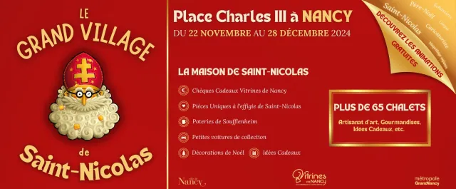 Le Grand Village de Saint-Nicolas à Nancy et ses animations