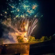 Feu d'artifice du 14 juillet à Blaye