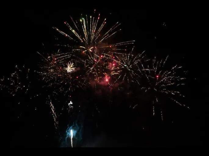 Feux D'Artifice De Noël